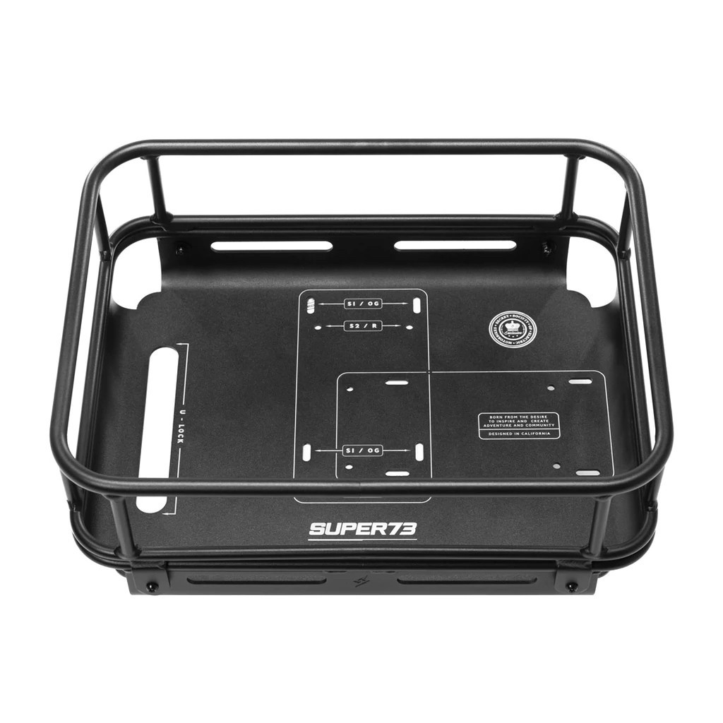 Super73 Box SUPER73 Modular Cargo Crate with Net – Stylish & Practical