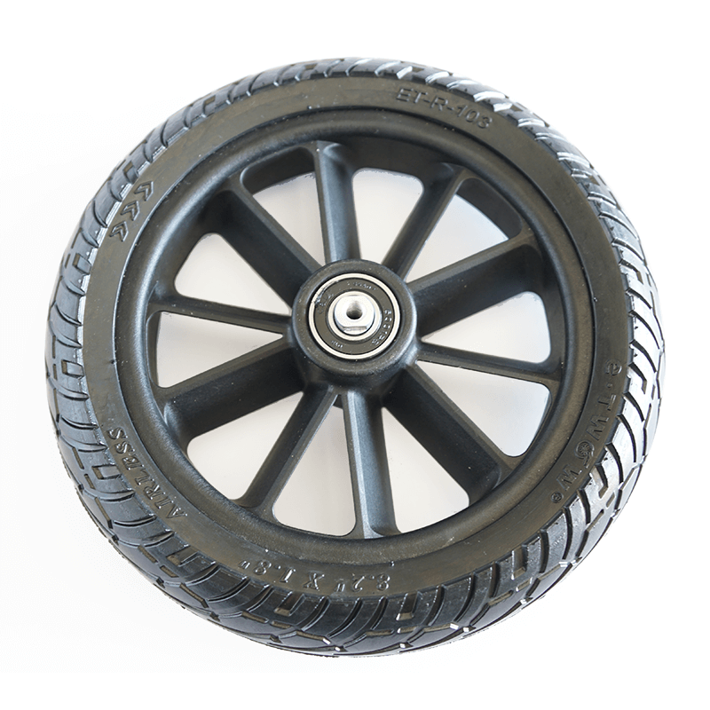 E-Twow 8.2x1.8 Zoll Vollgummi Reifen mit Felge